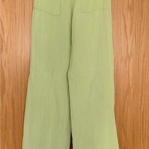 SO Light Green Wide-Leg Pants